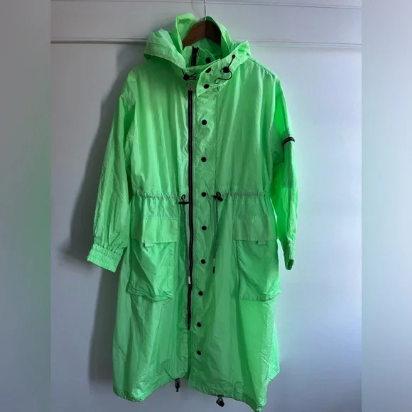 Free People Aurora Maxi Windbreaker Parka Size XS NWT